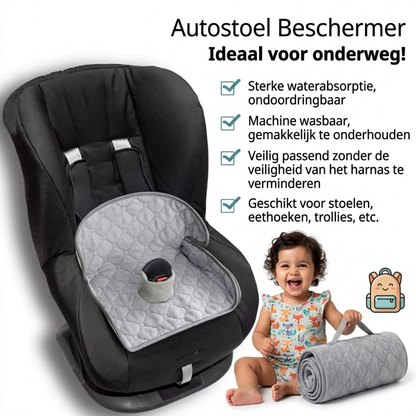 Absorberende zitbeschermer