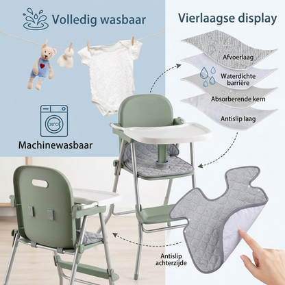 Absorberende zitbeschermer