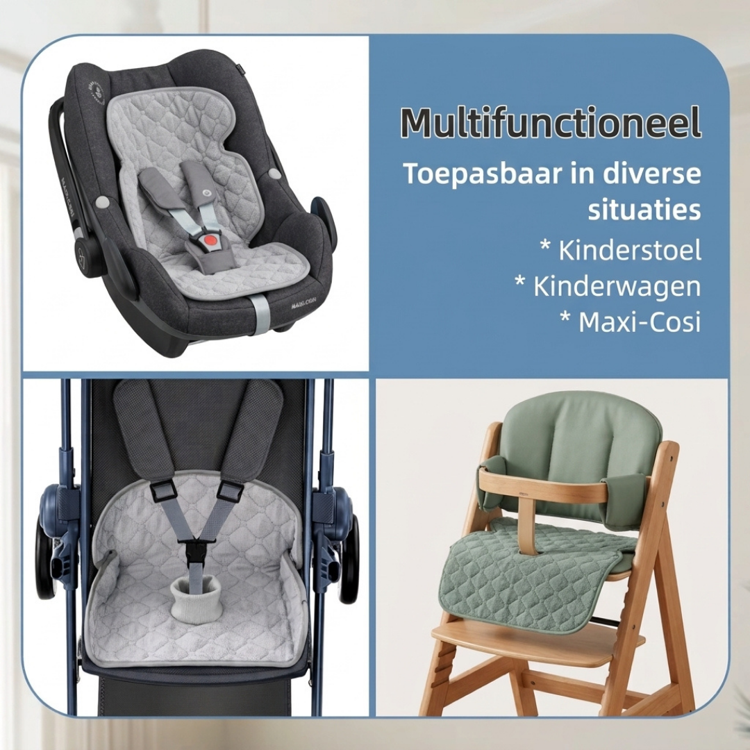 Absorberende zitbeschermer