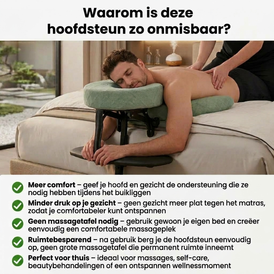 Bed hoofdsteun verstelbaar