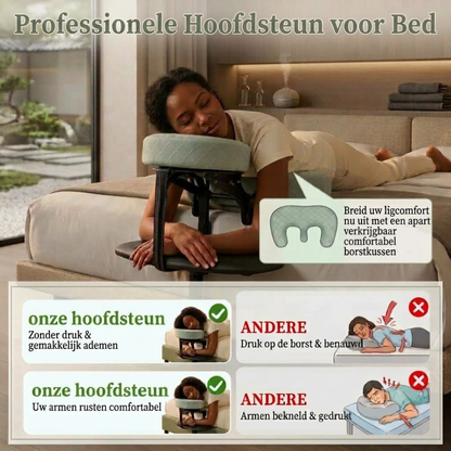 Bed hoofdsteun verstelbaar