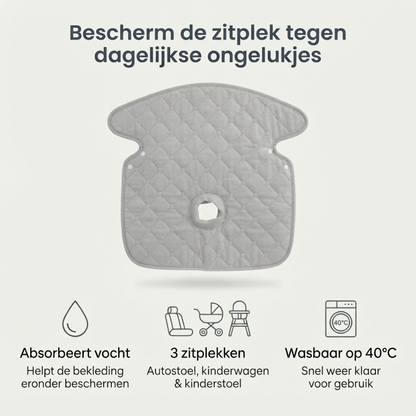 Absorberende zitbeschermer